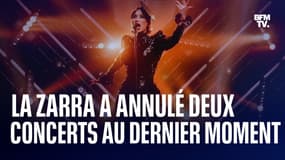 La Zarra, qui représente la France à l'Eurovision 2023, a annulé deux concerts au dernier moment