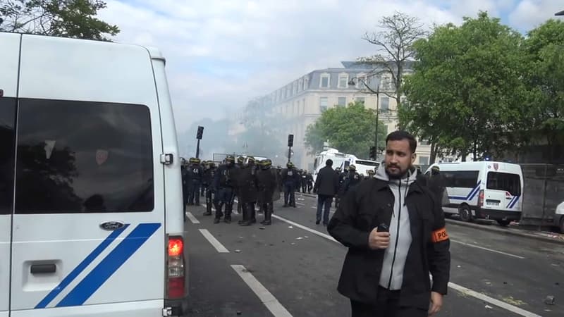 Alexandre Benalla, accusé de violences contre un individu le 1er-mai 2018. 