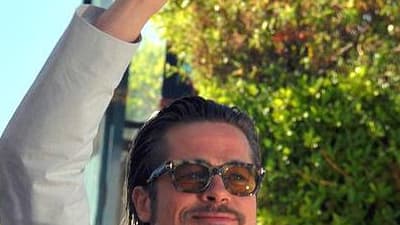 Brad Pitt au festival de Cannes, en 2011