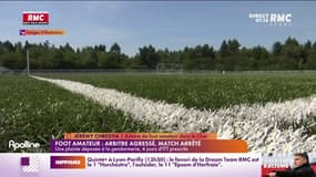 Un arbitre de foot amateur agressé dans le Cher: "J'attends une sanction extrêmement sévère"