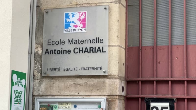 L’école maternelle Antoine Charial, située dans le 3e arrondissement de Lyon