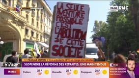 Une suspension de la réforme des retraites, les syndicats sont satisfaits de cette décision.