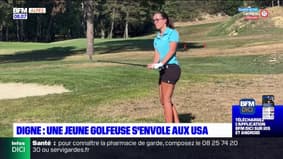 Digne-les-Bains: rencontre avec Noémie, une jeune golfeuse pleine de talent