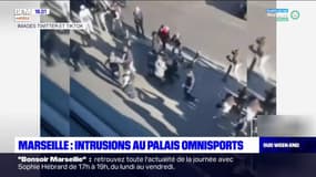 Marseille: le palais omnisports envahi et dégradé samedi après-midi