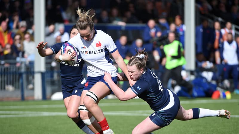 VI nations (F): les Bleues se font très peur en Ecosse mais enchaînent une deuxième victoire de rang