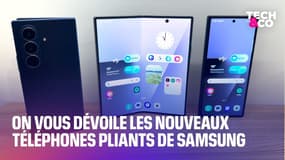 On vous dévoile les nouveaux téléphones pliants de Samsung