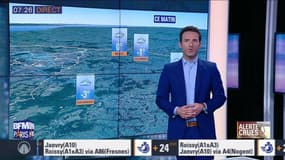 Météo Paris Île-de-France du 5 février: Quelques flocons de neige ce matin