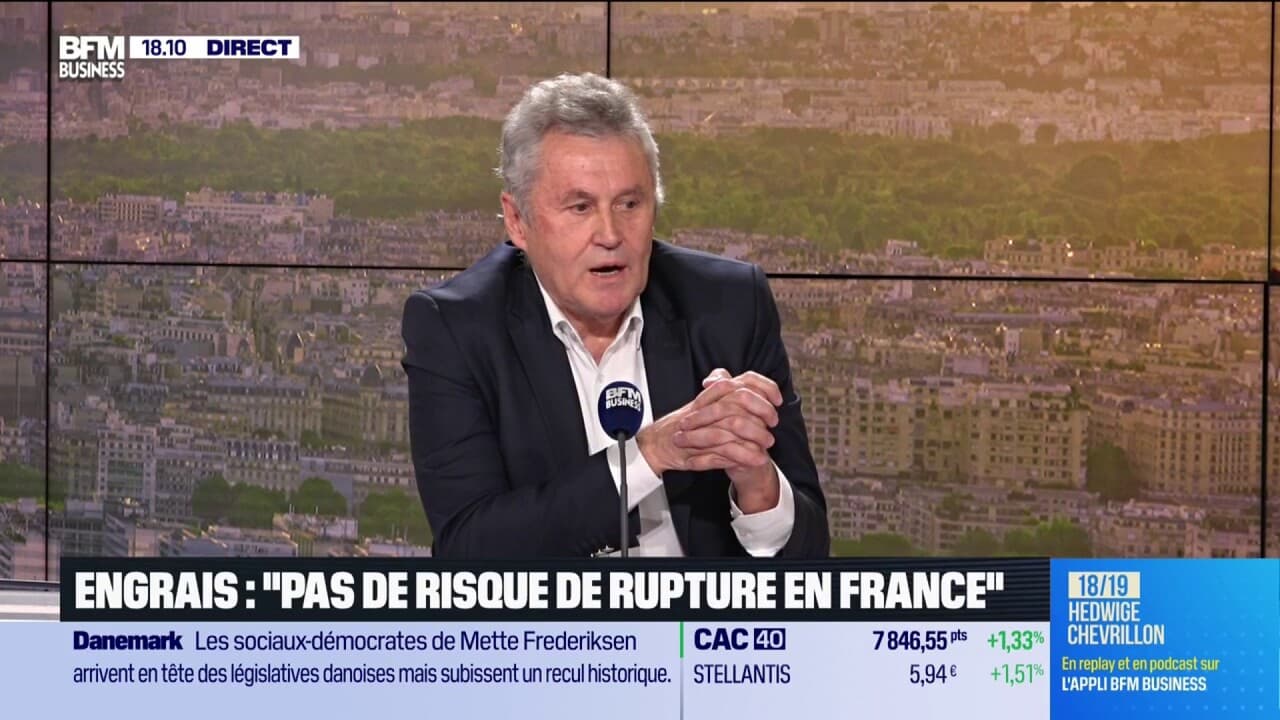  Engrais : "pas de risque de rupture en France" 