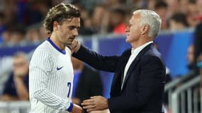 Antoine Griezmann et Didier Deschamps