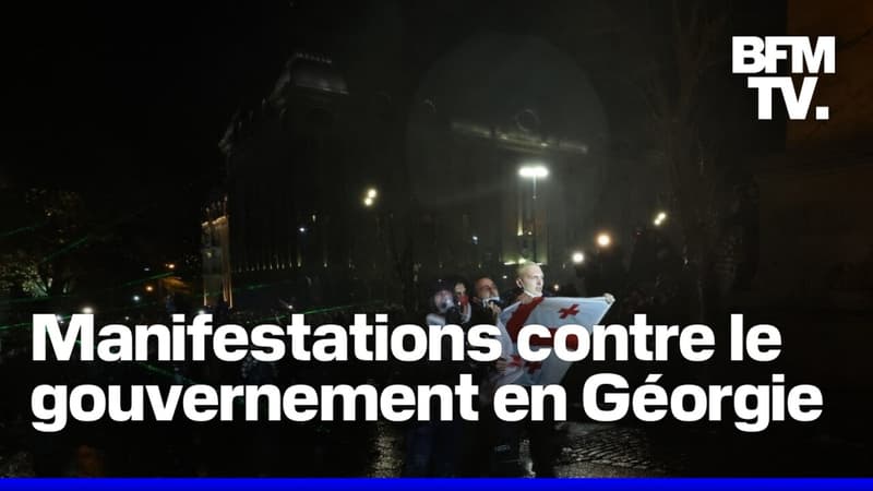 Géorgie: des milliers de manifestants pro-Union européenne se sont réunis après une décision controversée du gouvernement