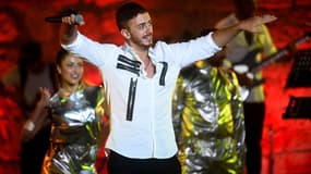 Saad Lamjarred en concert au Festival International de Carthage en 2016 