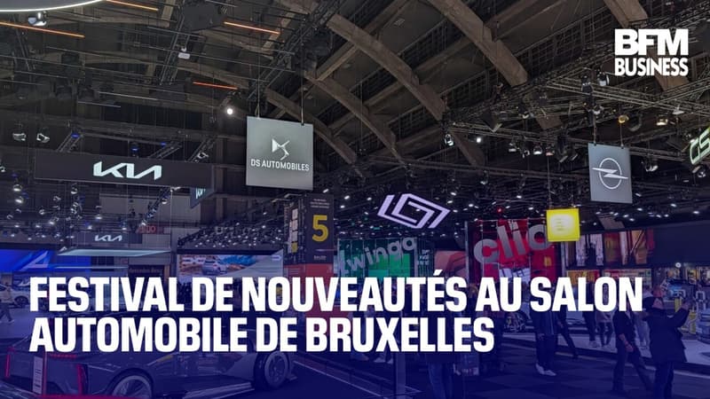 Festival de nouveautés au salon auto de Bruxelles