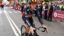 Remco Evenepoel sur la 2e étape du Tour d'Espagne 2023, le 27 août 2023.