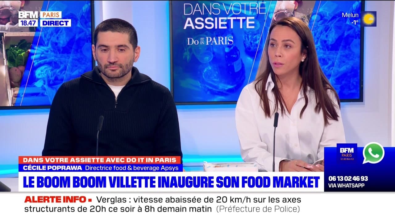 Dans Votre Assiette Du Jeudi Janvier Le Boom Boom Villette Inaugure Son Food Market