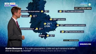 Météo Rhône: du soleil ce vendredi, jusqu'à 24°C à Lyon et 25°C à Vienne