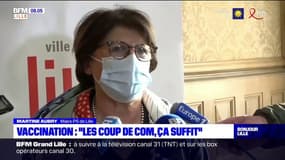 Vaccination: Martine Aubry dénonce "les coups de communication"