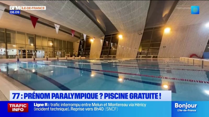 Coulommiers: entrée gratuite à la piscine samedi si vous portez le prénom d'un médaillé paralympique français