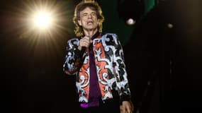 Mick Jagger sur scène à Marseille le 26 juin 2018