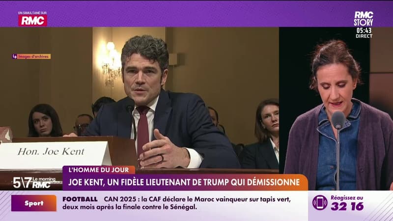 Le Portrait de Virginie Phulpin : Joe Kent, un fidèle lieutenant de Trump qui démissionne - 18/03
