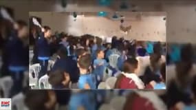 La joie folle des enfants en Uruguay