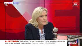 Marine Le Pen: "Elisabeth Borne invites the presidents of the groups to tell them that there will be a slowdown in parliamentary work"