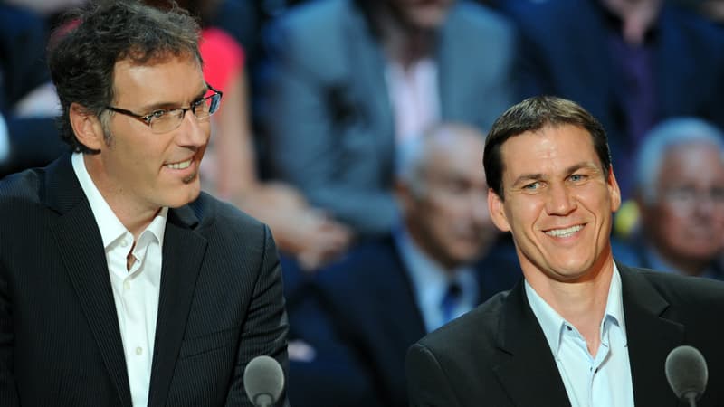 Rudi Garcia et Laurent Blanc en 2011