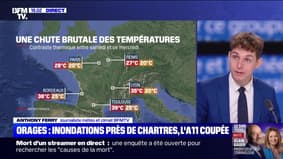 Story 5 : Orages, inondations près de Chartres, l'autoroute A11 coupée - 20/08