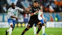 Dimitri Payet lors du match Granville-OM, le 17 janvier 2020
