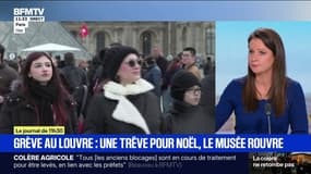 Louvre: les salariés grévistes décident de faire une trêve de Noël, le musée rouvre "normalement" au moins jusqu'au 5 janvier