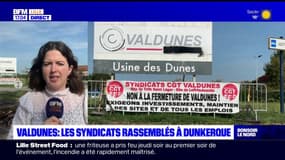 Valdunes: les syndicats rassemblés à Dunkerque