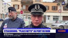 Strasbourg: début d'une opération "place nette" au port du Rhin