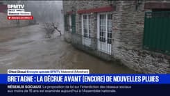 À Malestroit, dans le Morbihan, les nouvelles pluies ont réactivé le cours d'eau de l'Oust, qui était en décrue