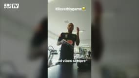 Comme Evra, Dani Alves en mode "I love this game"