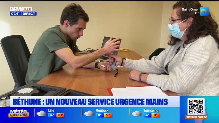 La clinique Anne d’Artois à Béthune a ouvert ce lundi son service Urgences Mains