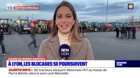 Colère des agriculteurs: des tracteurs bloquent l'A6 entre Villefranche-sur-Saône et Lyon
