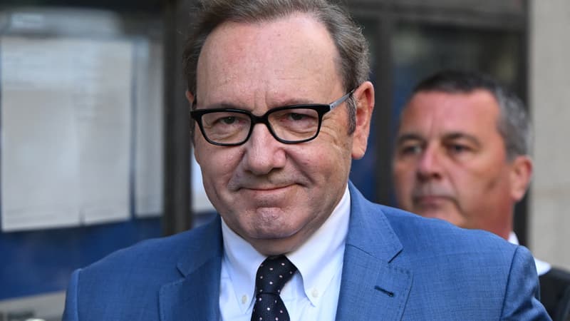 L'acteur Kevin Spacey à Londres, le 14 juillet 2022.