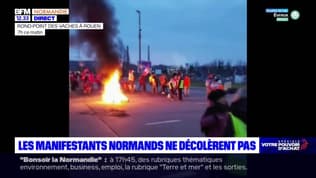 Réforme des retraites: les manifestants normands ne décolèrent pas