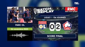 Lyon 0-2 Lille: La violente rechute lyonnaise, le goal replay RMC