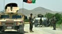 L'armée nationale afghane en patrouille dans la province de Kandahar le 23 mai 2017. (Photo d'illustration)