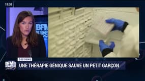 Les News: Une thérapie génique sauve un petit garçon souffrant d'une maladie rare de la peau - 11/11