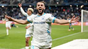Amine Gouiri lors de Le Havre-OM, le 10 mai 2025 en Ligue 1