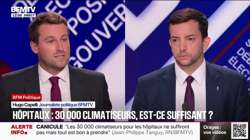 "Le gouvernement organise la pénurie de soignants", estime Jean-Philippe Tanguy, député Rassemblement national de la Somme