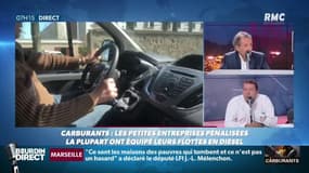 "Face à la hausse du diesel, les prix de déplacement sur les chantiers vont augmenter" prévient un chef d'entreprise
