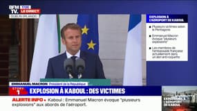 Kaboul: la France va encore tenter d'évacuer "plusieurs centaines de personnes en danger", selon Emmanuel Macron