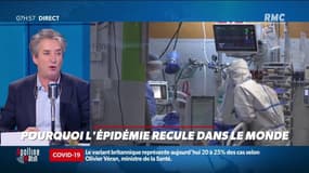 Comment expliquer le recul de l'épidémie dans le monde depuis un mois?