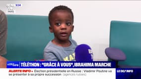 Téléthon: grâce aux progrès de la recherche, Ibrahima, deux et demi, peut marcher comme les autres enfants