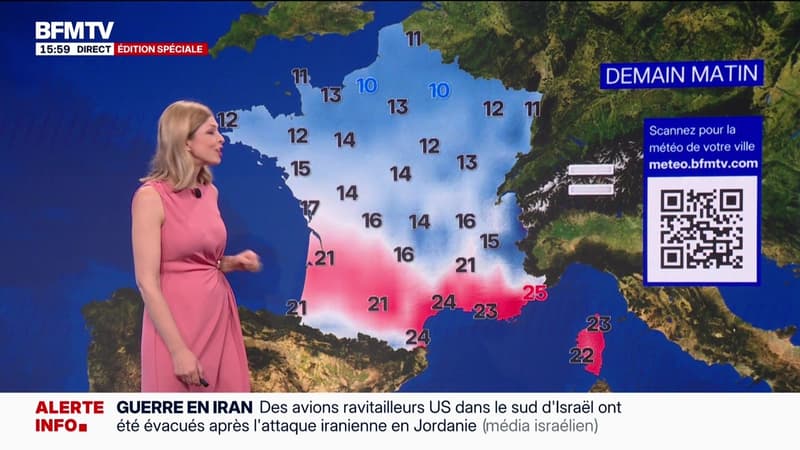La météo pour ce lundi 20 juillet 2026
