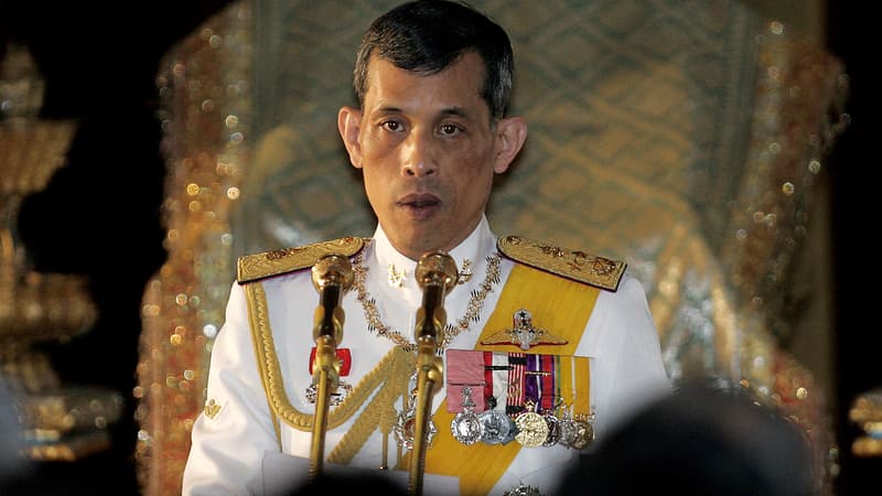 Le prince de Thaïlande Maha Vajiralongkorn, le 21 janvier 2008.