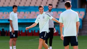 César Azpilicueta avec l'Espagne