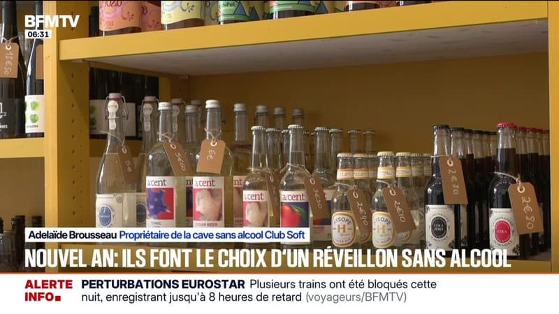 Ces Français qui font le choix d'un réveillon du nouvel an sans alcool